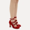 Boty Animal Toe Three-Strap