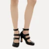 Boty Animal Toe Three-Strap