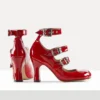 Boty Animal Toe Three-Strap