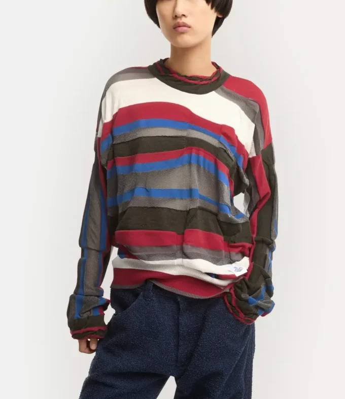 Svetr Drunken Striped Svetr Drunken Striped