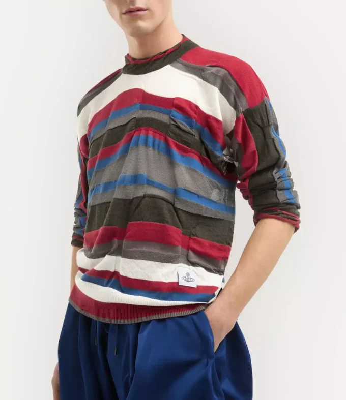 Svetr Drunken Striped Svetr Drunken Striped