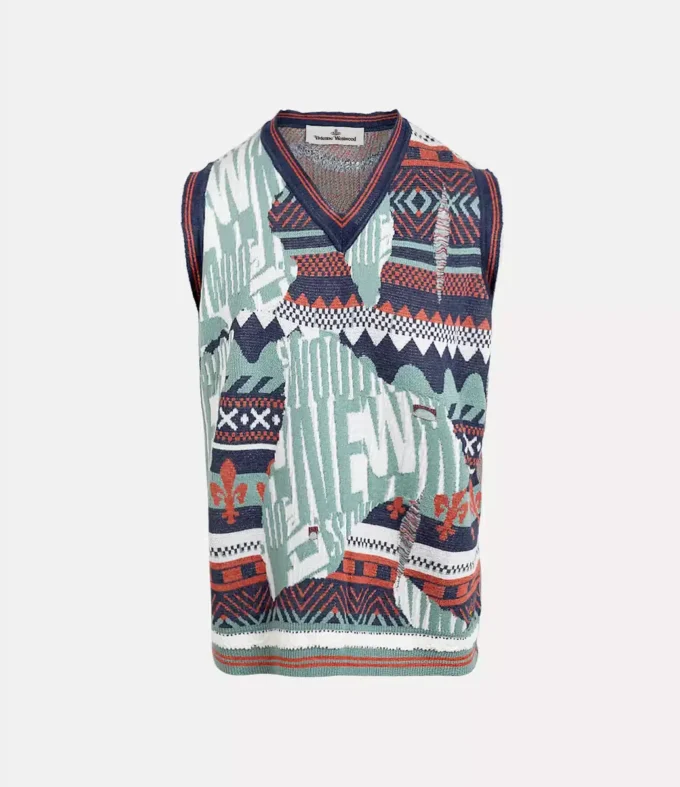Vesta Broken Fair Isle Vesta Broken Fair Isle