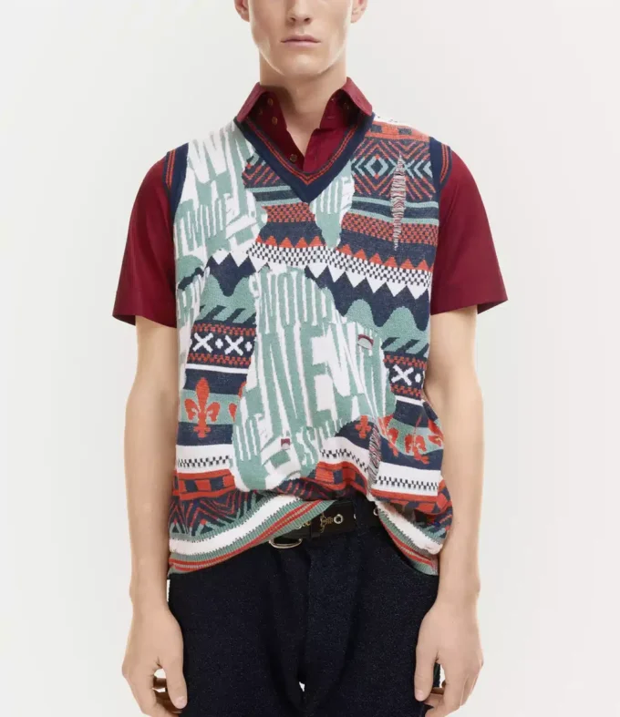 Vesta Broken Fair Isle Vesta Broken Fair Isle