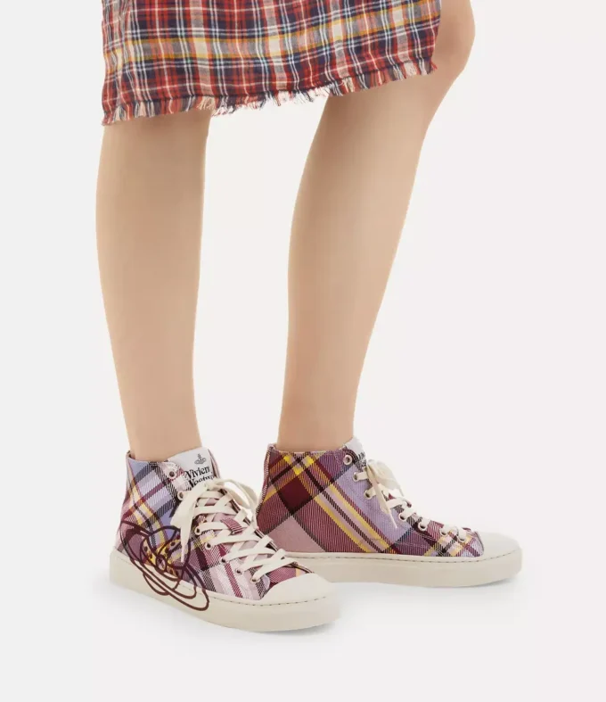 Vysoké plátěné tenisky Vysoké plátěné tenisky